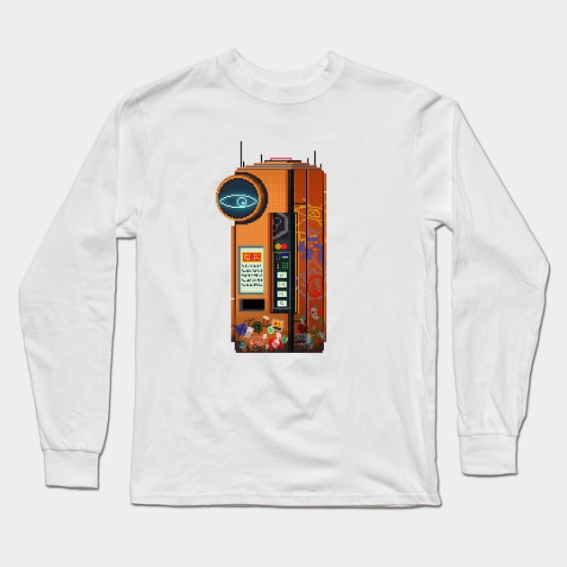 Cyperpunk eye machine Long Sleeve T-Shirt by seppuku_doge